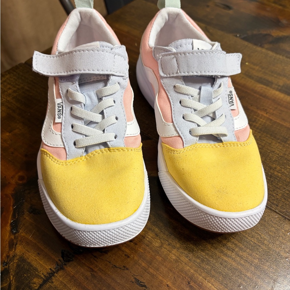 Vans Kids Sneakers - Yellow and Pink